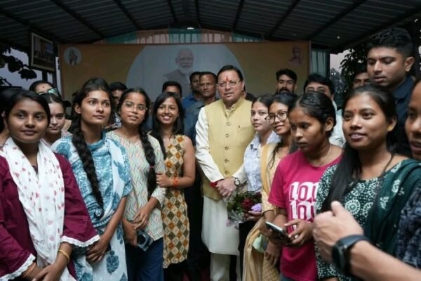 मुख्यमंत्री धामी ने खटीमा में “मुख्य सेवक युवा संवाद” कार्यक्रम में किया प्रतिभाग