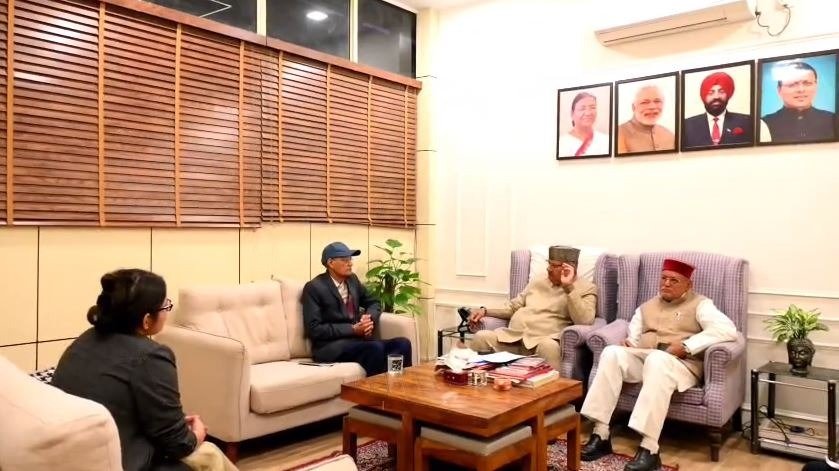 कृषि मंत्री गणेश जोशी ने उद्यान विभाग के उच्च अधिकारियों के साथ की बैठक